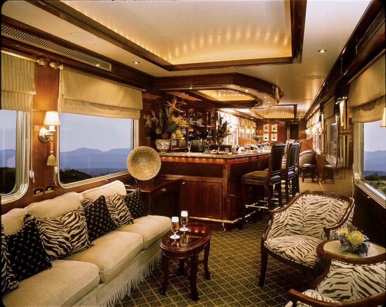 South Africa; Blue Train - Lounge Car