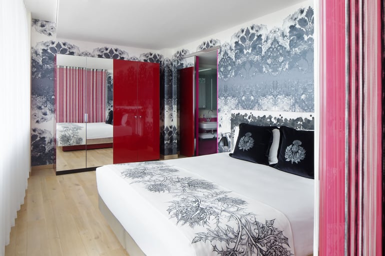 The Timerous Beasties Suite Bedroom