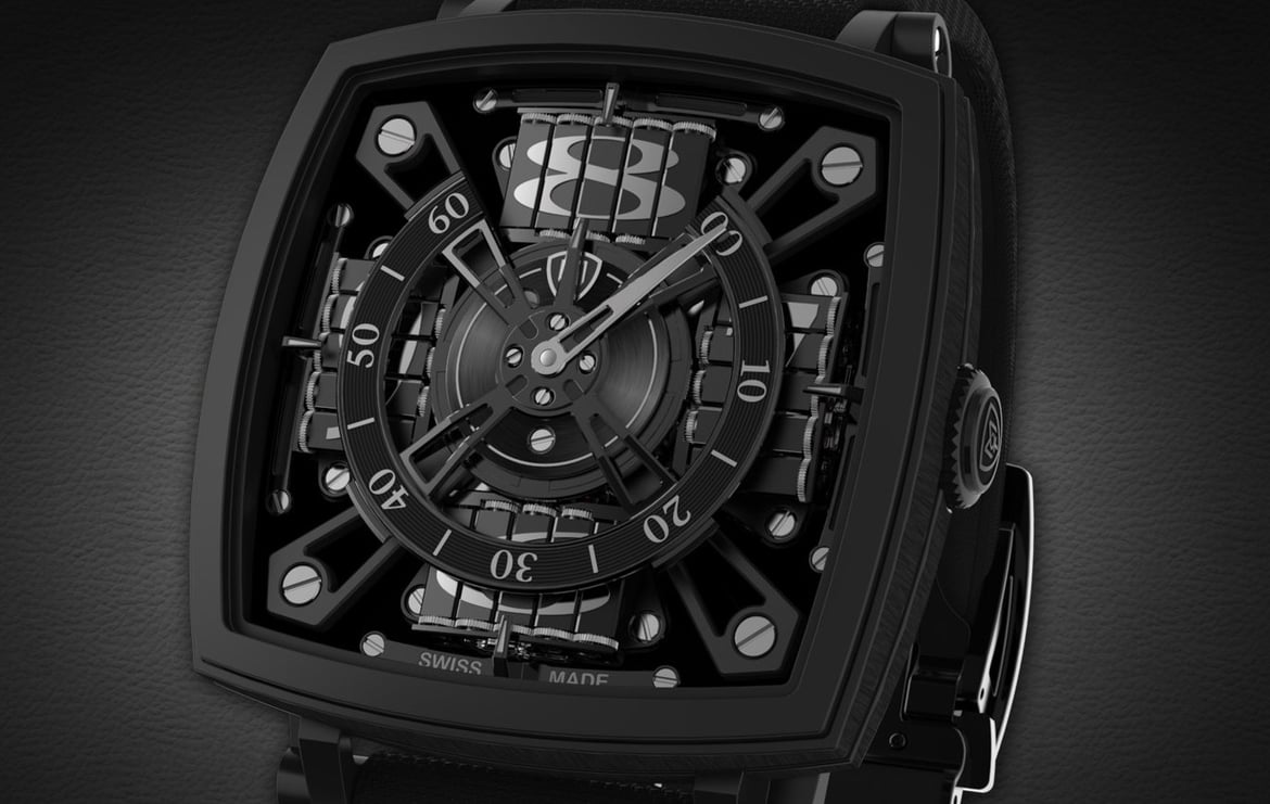 Not diamonds or gold this watch costs $95,000 because its the blackest ...