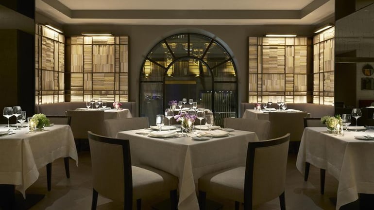 Clement offers the perfect setting for an intimate dinner.