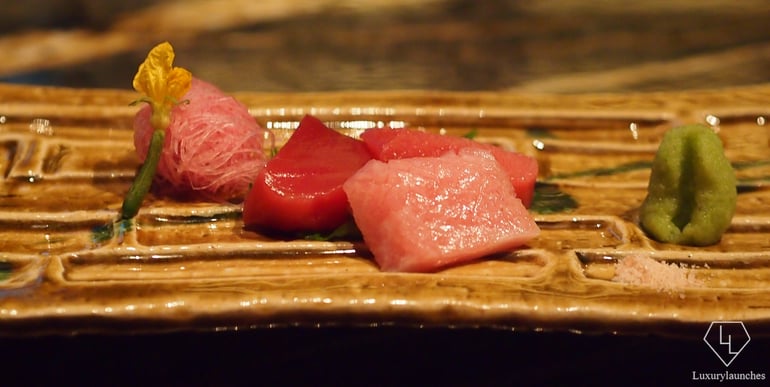 Tuna Sashimi – Akami, Chutoro, Otoro