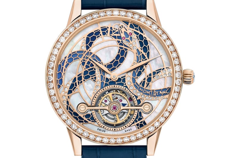 Montblanc's take on feminine watchmaking- The Montblanc Bohème