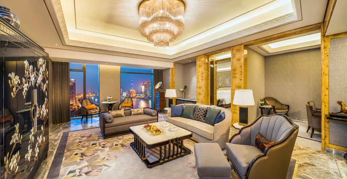 Executive Bund View Suite Livingroom
