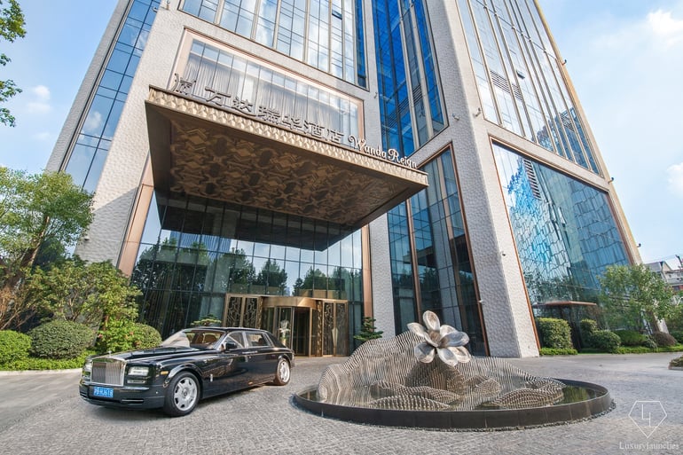 Hotel Exterior Designed by Sir Norman Foster