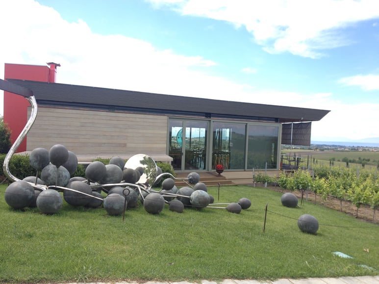 Beautiful Installation at the winery