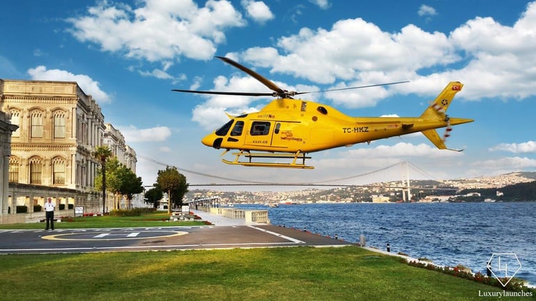 heli-transfer-ciragan-palace-istanbul