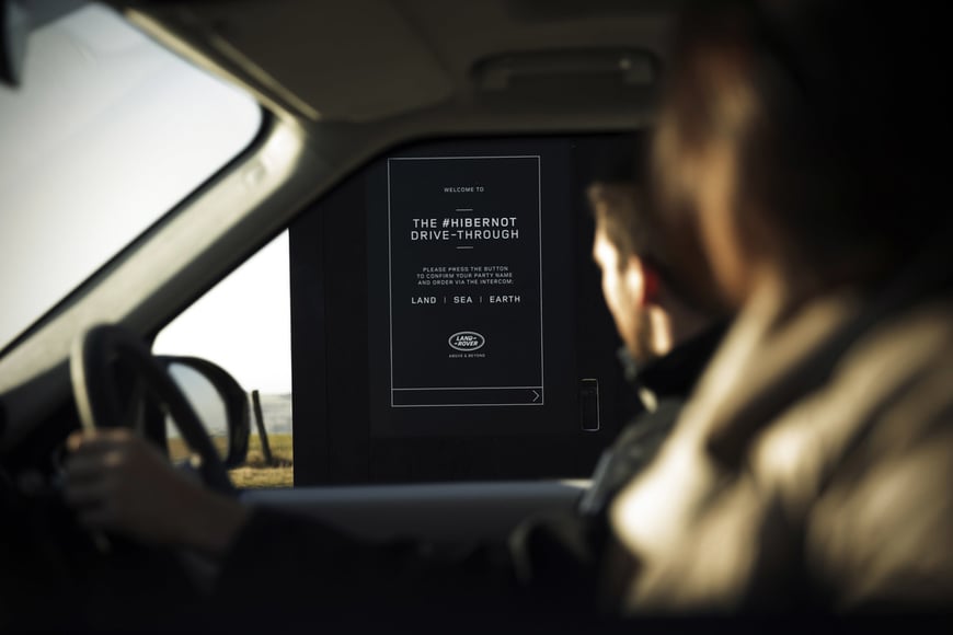 Land Rover fine dining drive-through pop up restaurant with chef Simon Rogan (2)