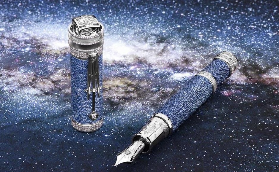 Mont Blanc pays homage to Johannes Kepler with a $1.5 million pen! -  Luxurylaunches