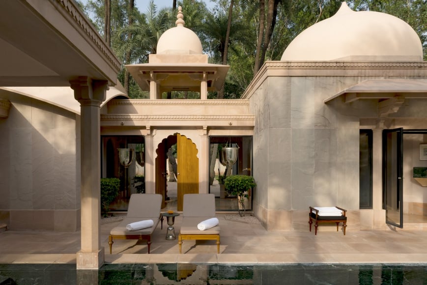 Pool pavilion