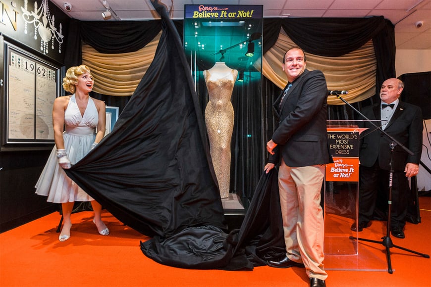 Ripley Entertainment - Marilyn Monroe dress