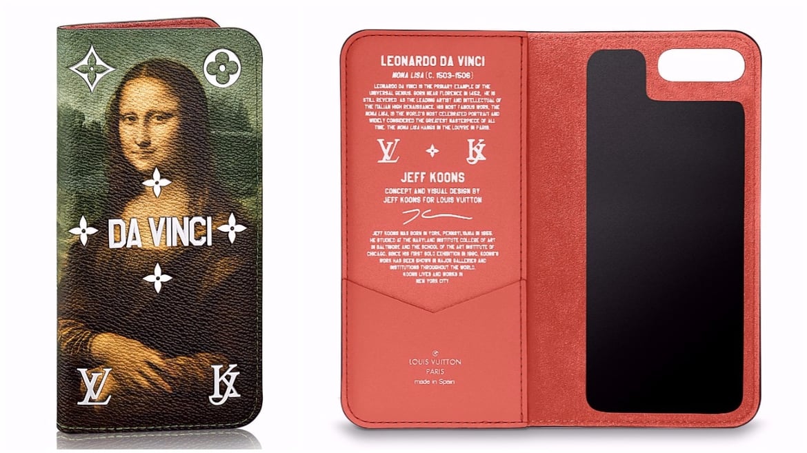 Louis Vuitton x Jeff Koons iPhone 8 case