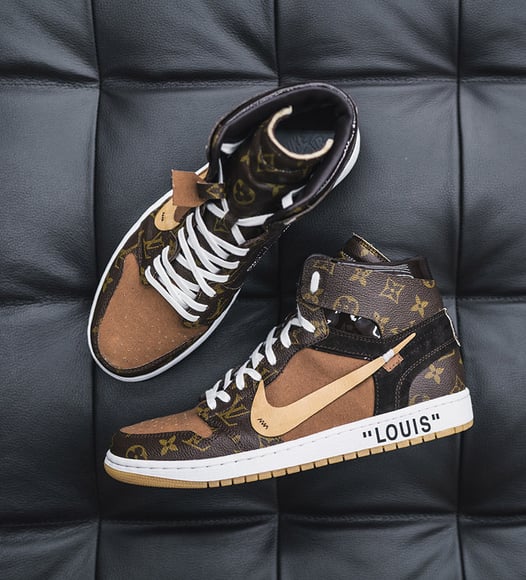 These $4000 Louis Vuitton x Virgil Abloh inspired sneakers are