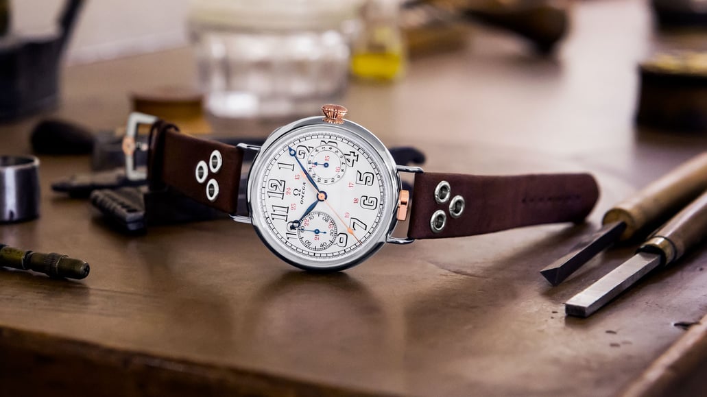 First-Omega-Wrist-Chronograph-Limited-Edition-Watch-IG-01