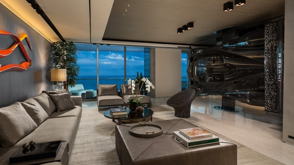 Miami condo Pagani Zonda R room divider (3)