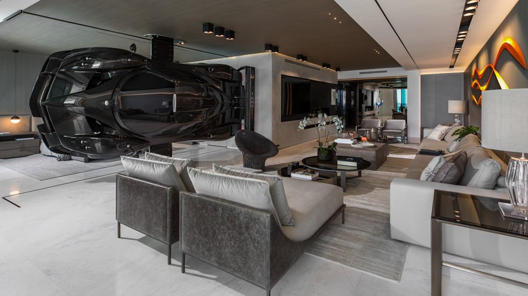 Miami condo Pagani Zonda R room divider (4)