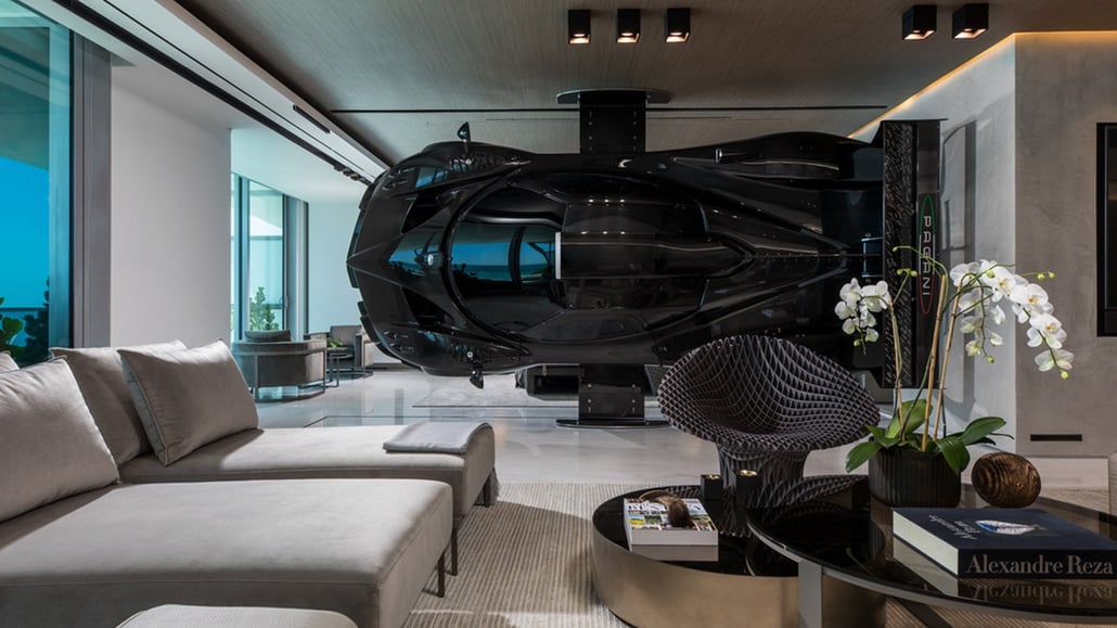 Miami condo Pagani Zonda R room divider (6)