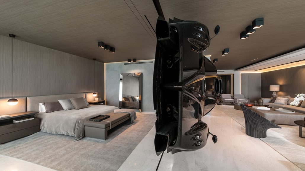 Miami condo Pagani Zonda R room divider (7)