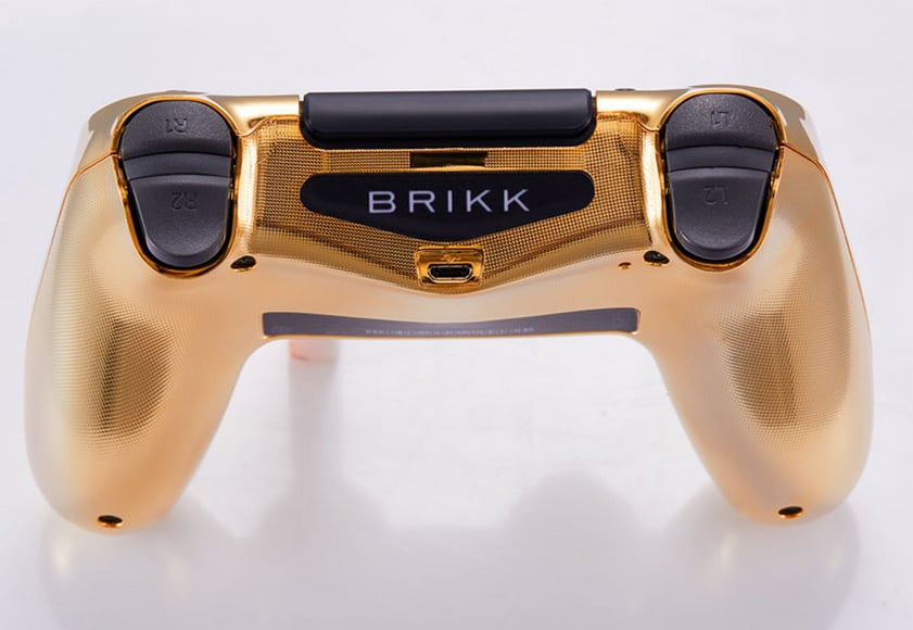 24 karat gold plated PlayStation controller (4)