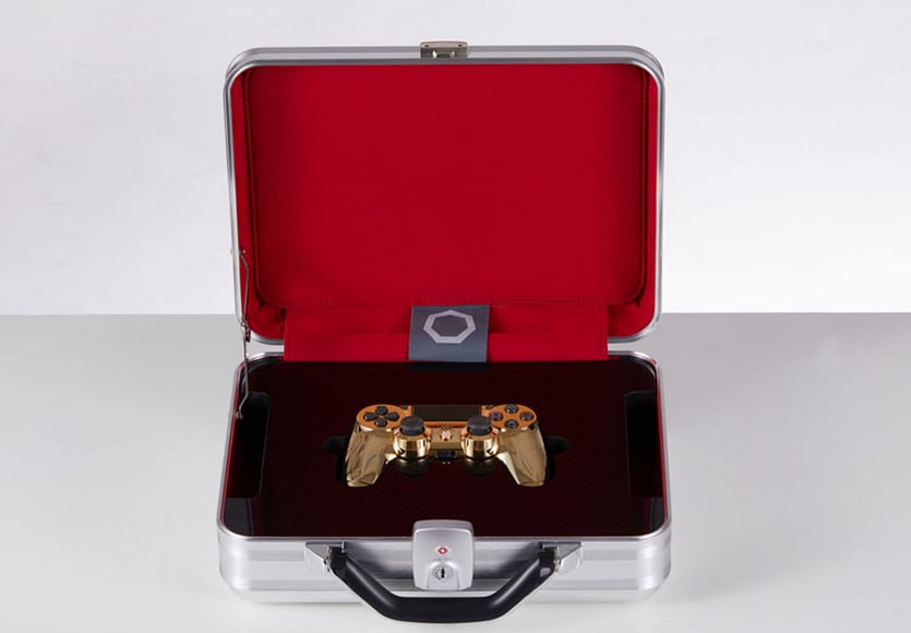 24 karat gold plated PlayStation controller (5)