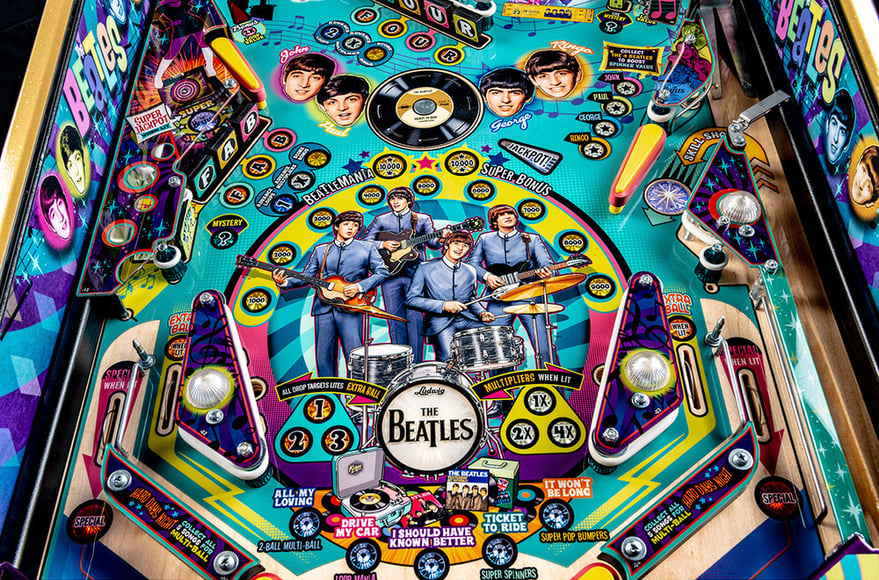 pinball machine Beatles (4)