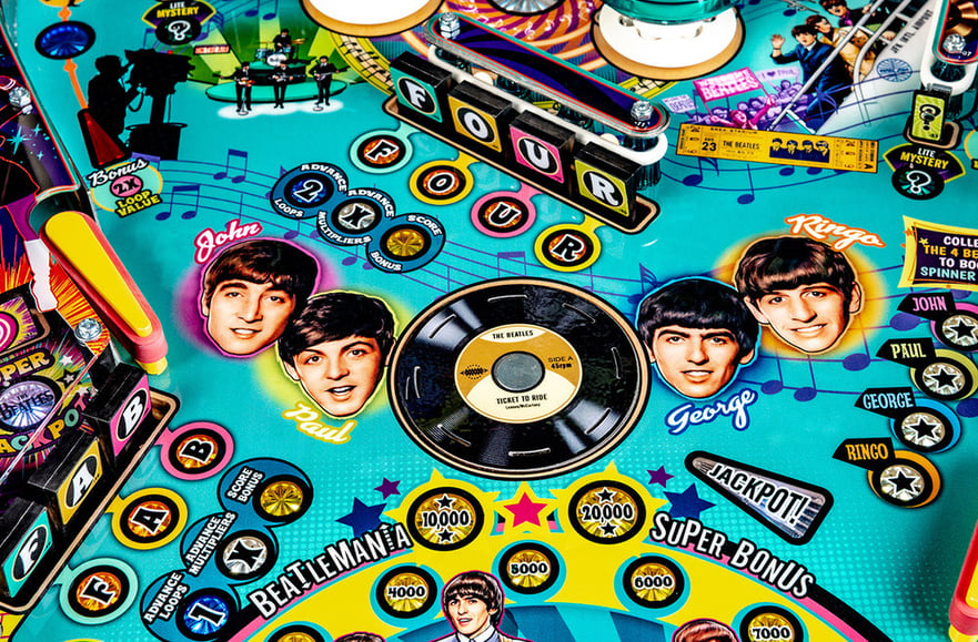 pinball machine Beatles (5)