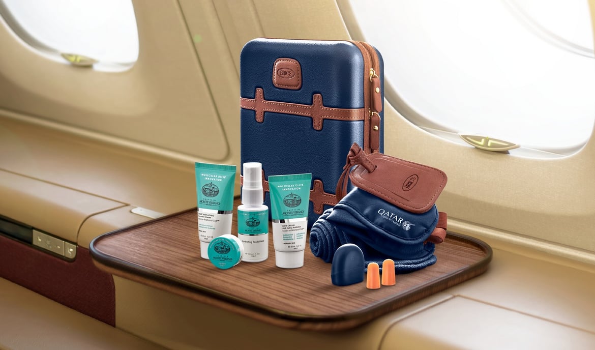 Qatar airways partners with Bric and Nappa Dori for exclusive in