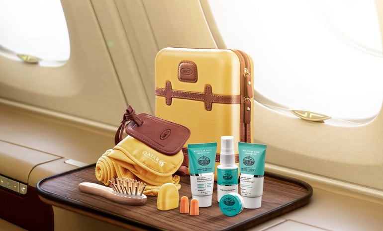 Qatar airways partners with Bric and Nappa Dori for exclusive in Qatar airways partners with Bric and Nappa Dori for exclusive in