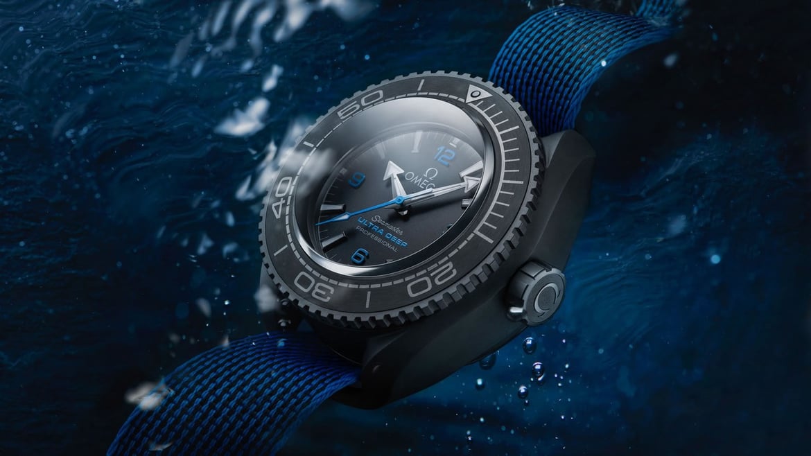 15,000 meters under the ocean - Omega's newest Seamaster becomes
