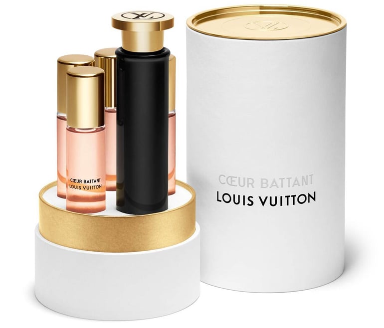 Louis Vuitton unveils the Coeur Battant - A new floral perfume for