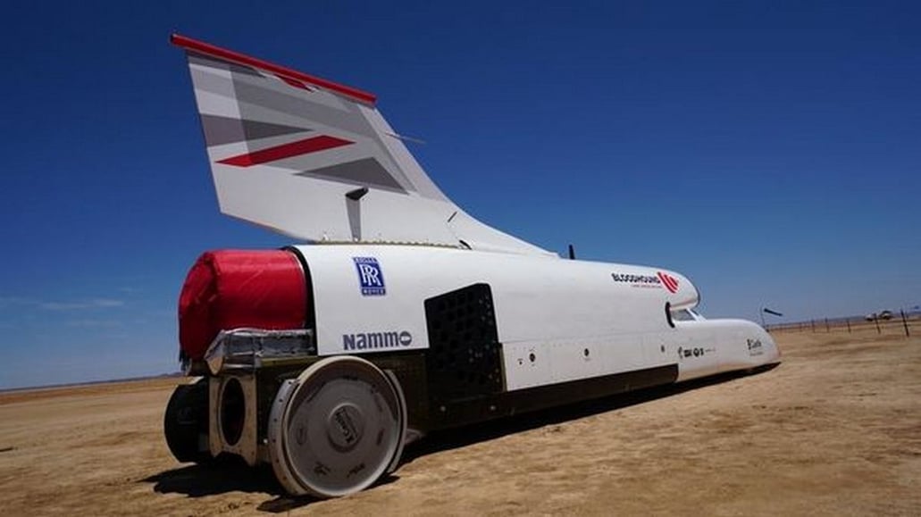 Powered by a fighter jet engine and a claimed top speed of 500 mph ...