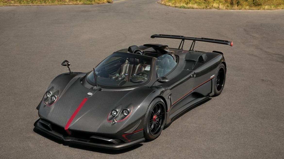 One-off Pagani Zonda creates new sale record by fetching $6.8