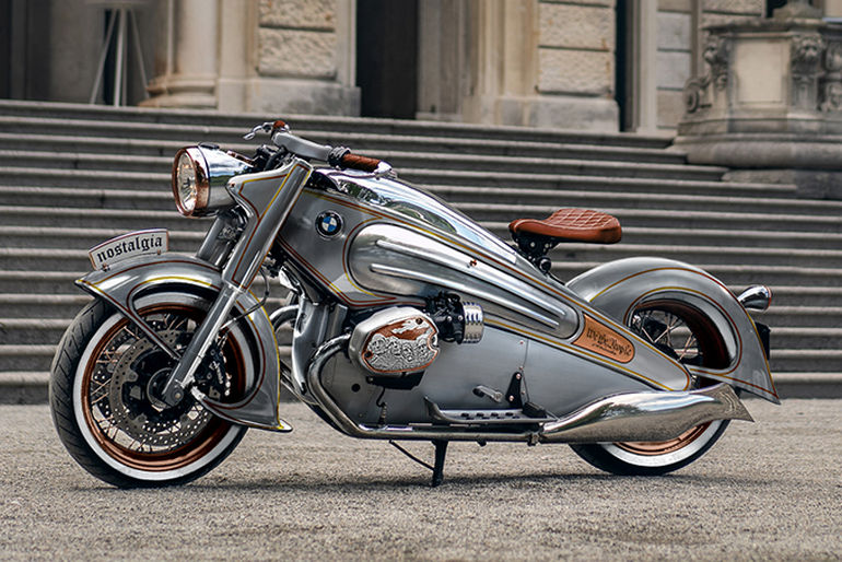 This art deco inspired limited edition BMW motorcycle is finished