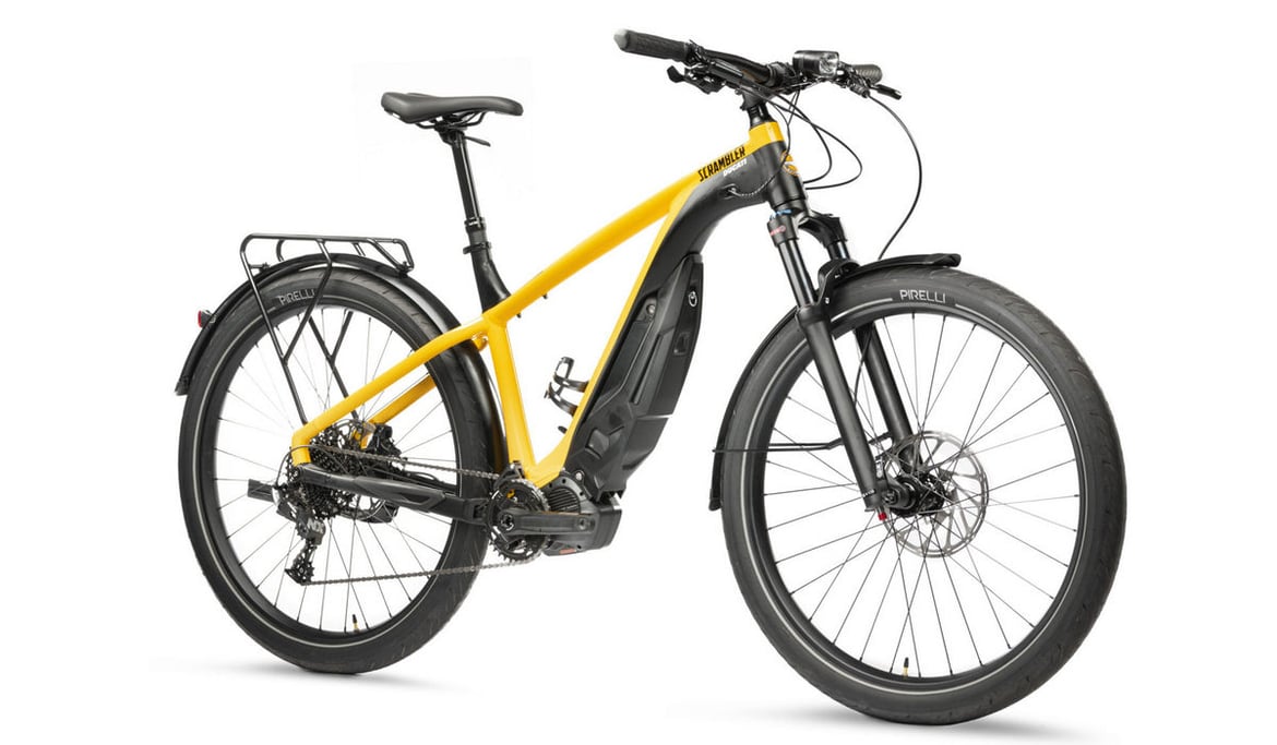 scrambler electric bicycle Beachman 64 you can keep track of your bike’s battery level Juiced Bikes Camp Scrambler
