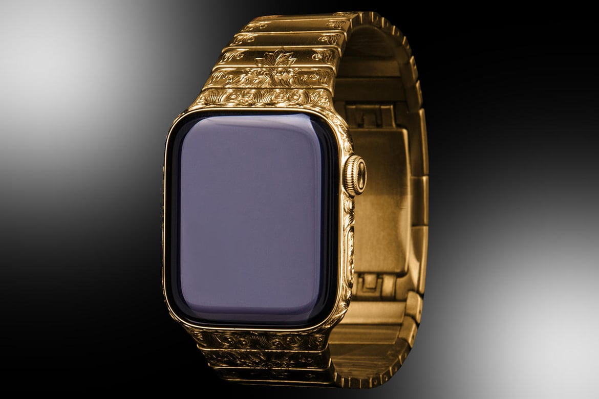 You can now pre-order a custom 24K gold Apple Watch 6 for $7,800 ...