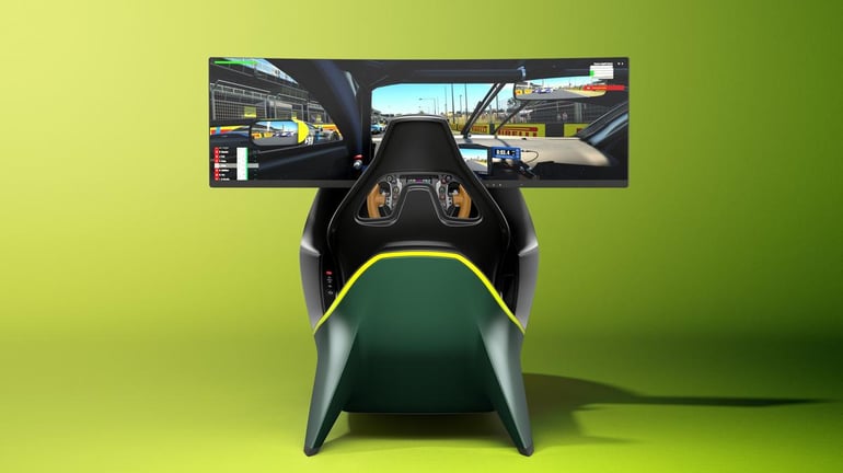 Aston Martin has revealed a $74,000 racing simulator that comes with a ...