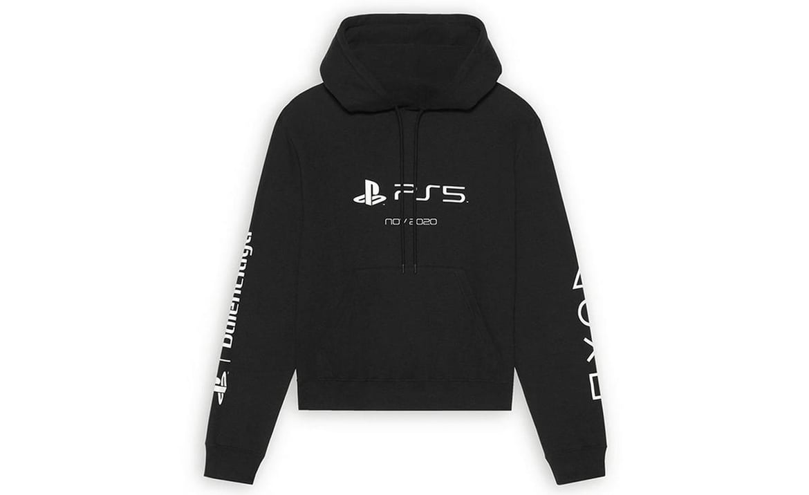 We are not at all surprised - Balenciaga's PS5 hoodie t-shirt