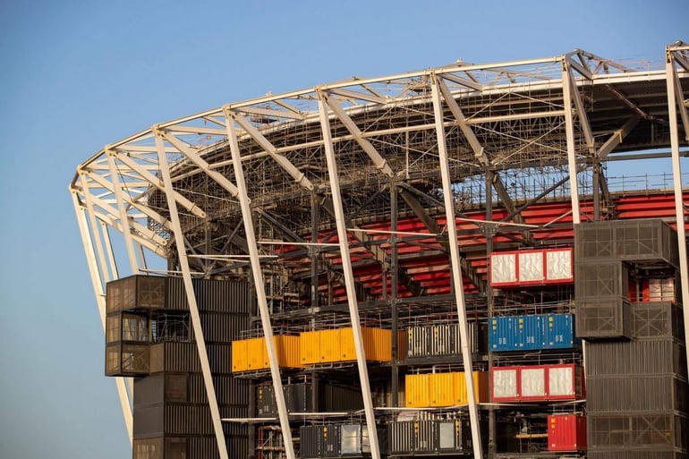 Container Field Sustainable and eco-friendly - Qatar is building this gorgeous 40,000 ...
