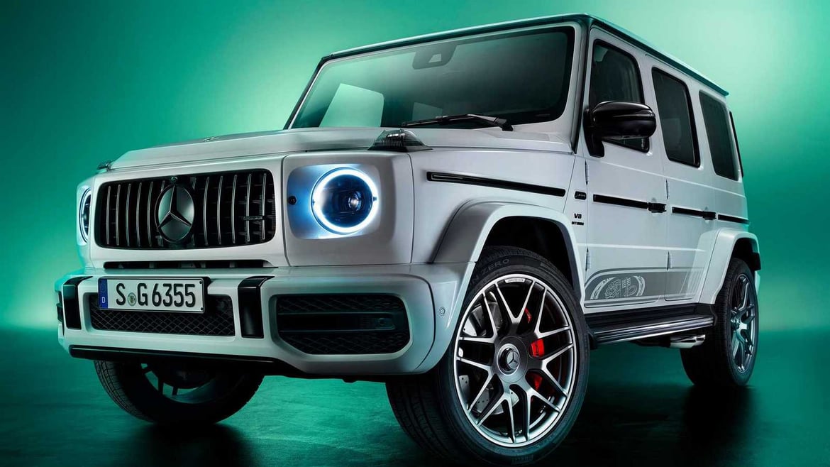 Mercedes-AMG G63 Edition 55 debuts with special colors and