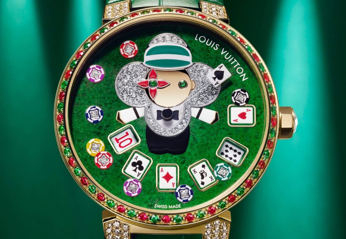 Drama, delicacy, and details! The Louis Vuitton Tambour Slim