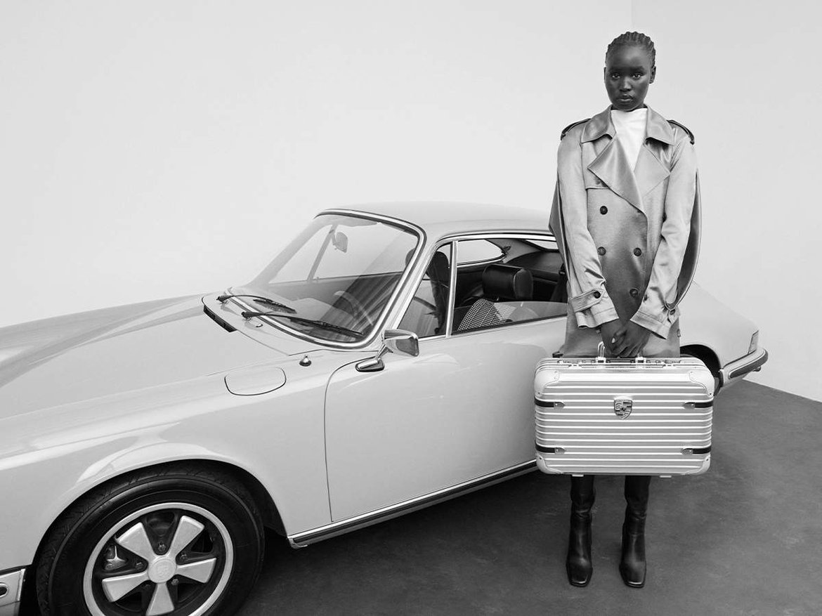 Travel in style with the limited-edition Rimowa x Porsche Hand