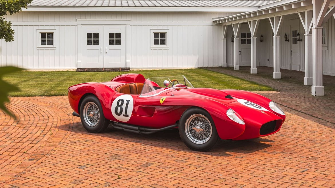 This gorgeous Scaglietti-bodied 1958 Ferrari 250 Testa Rossa is