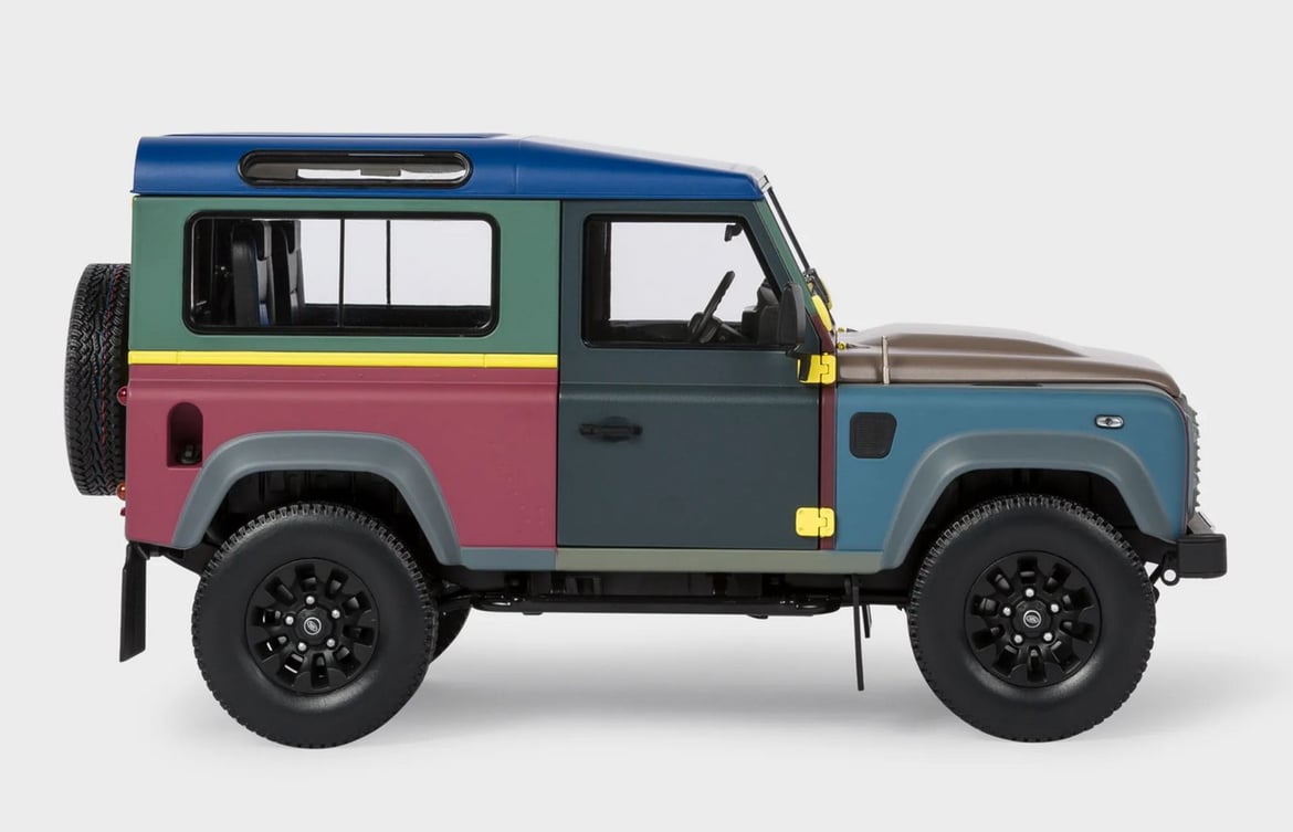 ポール・スミス　ランドローバー　1/18　マルチカラー ポール・スミス ランドローバー 1/18 マルチカラー Paul Smith +