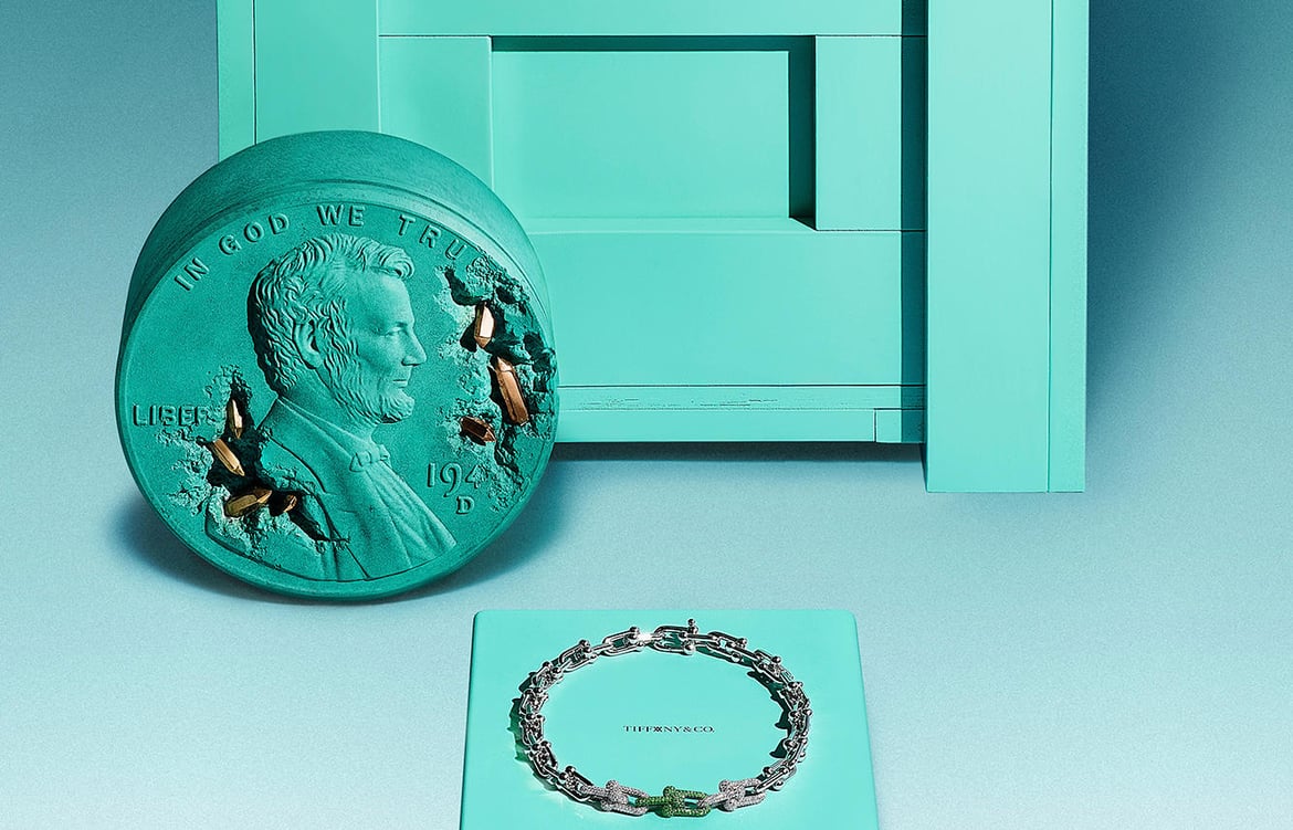 A blue bonhomie: New York-based artist Daniel Arsham and Tiffany