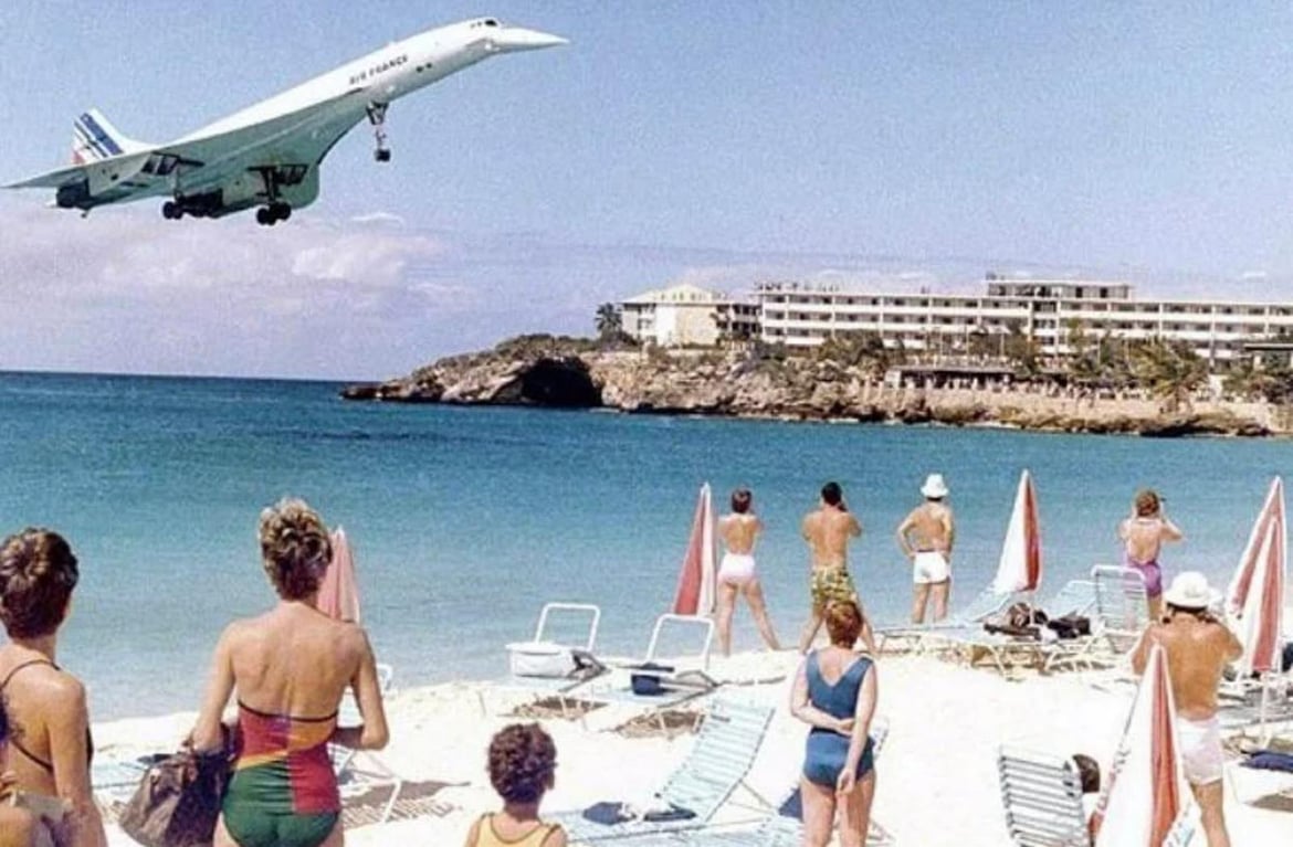 While the American leader touched down in a dated Air Force One