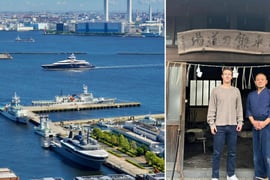 Mark Zuckerberg yacht in Yokohama