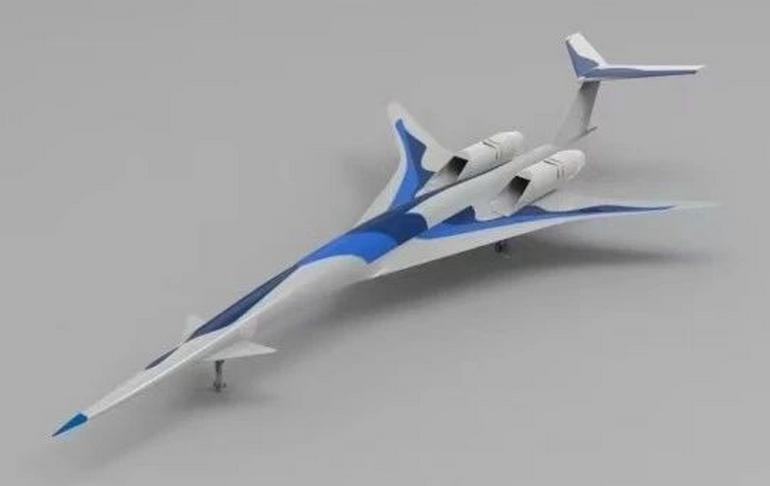 China Mach 2 private jet