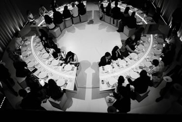 Louis Vuitton motorised dinner table