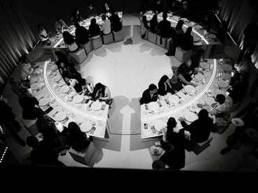 Louis Vuitton motorised dinner table