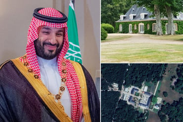 saudi prince hunting estate in france