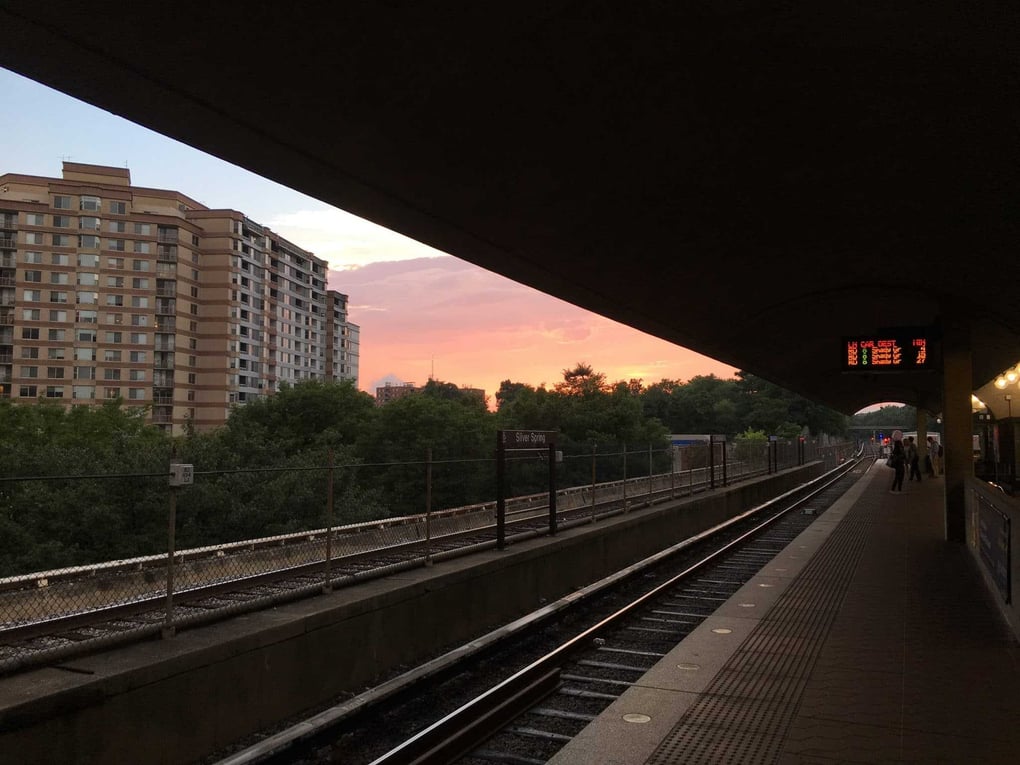 #SourceSunsets: Silver Spring Metro